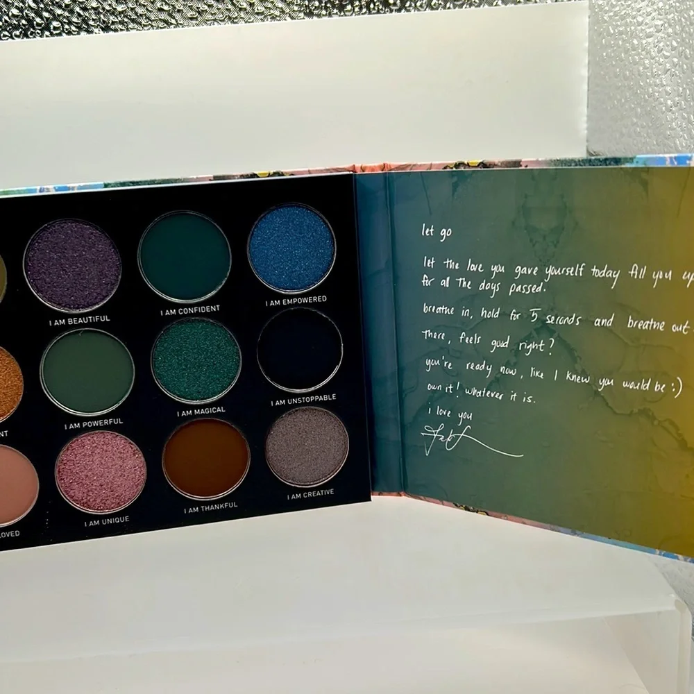 Morphe Ashley Strong affirmation magic eyeshadow artistry, palette, new.